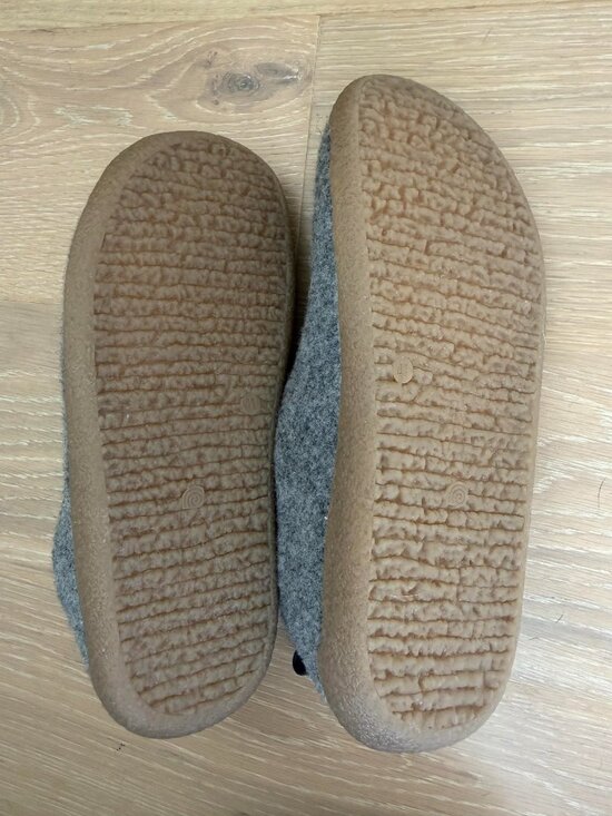 Sanita Lodge Slip On Wool Felt Slipper Clogs Outdoor Gorpcore Gray - 41 main image 5